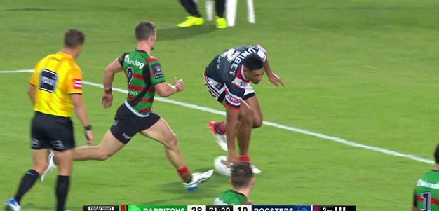 Tupou Scores to Get Roosters Back In Striking Distance