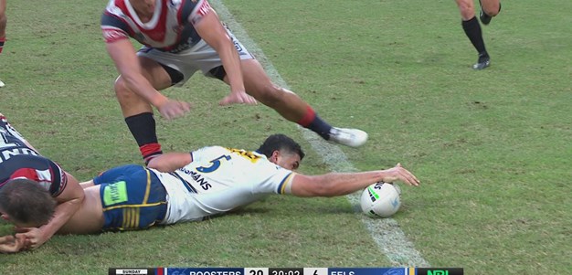 Crichton's Try-Saver Denies the Eels
