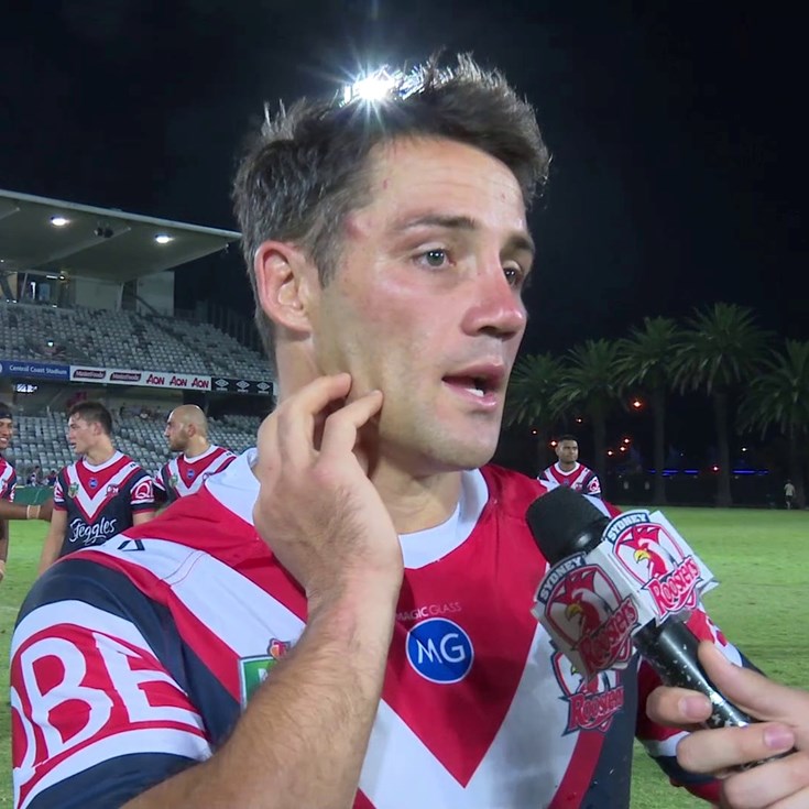 Post Match With Cooper Cronk