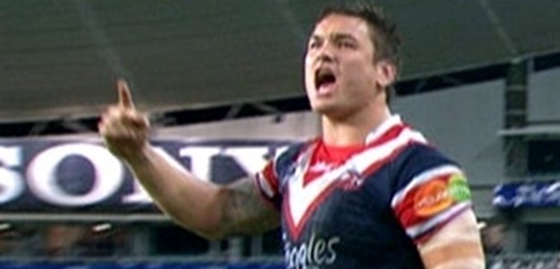 Roosters v Warriors Rd13 2011