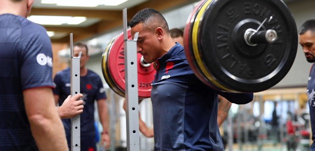 Roosters Hit The Weights In Paris