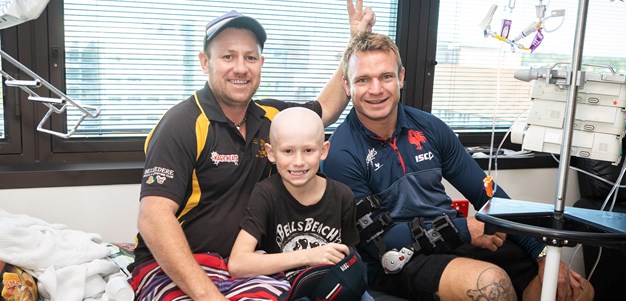 Jake Friend Visits Queensland Children's Hospital