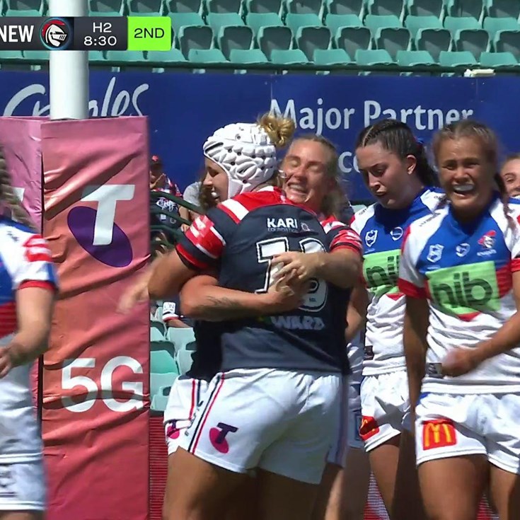 Keilee Joseph Slices Through for Her First NRLW Try