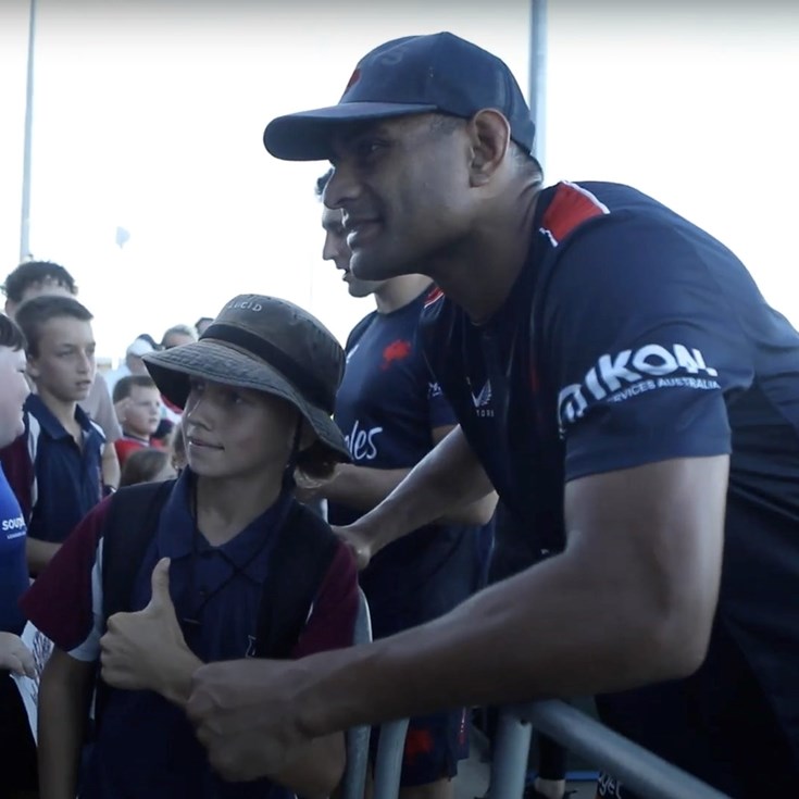 Players and Fans Come Together at Mackay Open Training Session!