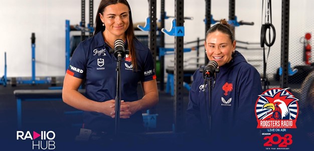 Watch: Millie Boyle & Keeley Davis Join Roosters Radio
