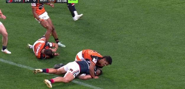May Gets His First NRL Try