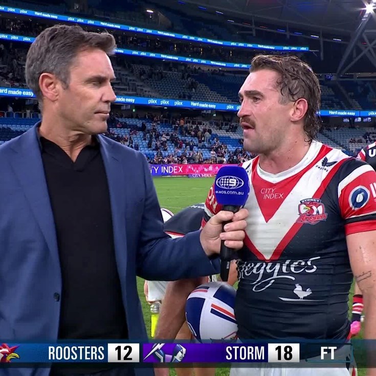 Connor Watson Post Match Interview with Brad Fittler