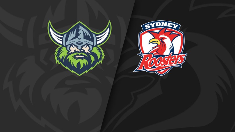 NRL Trials: Roosters vs Raiders Replay