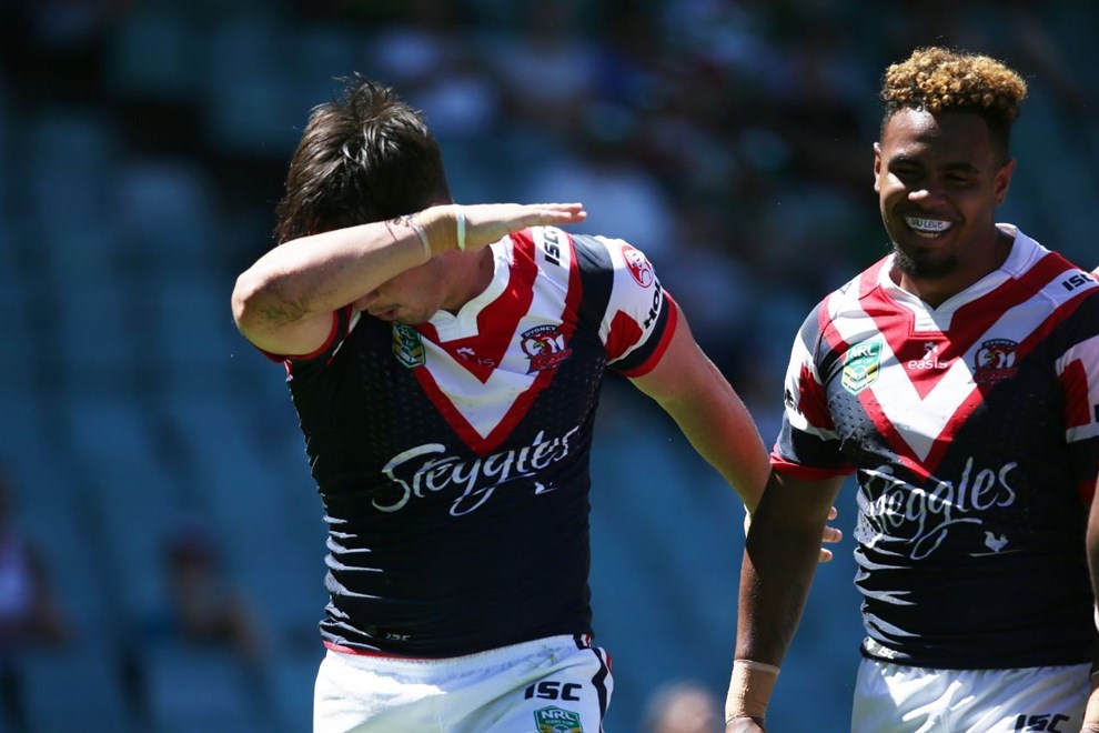 Competition - NYC NRL Premiership Round - Round 01 Teams - Sydney Roosters v South Sydney  Date - 6th of March 2016 Venue - Allianz Stadium, Sydney NSW Photographer - Chris Lane