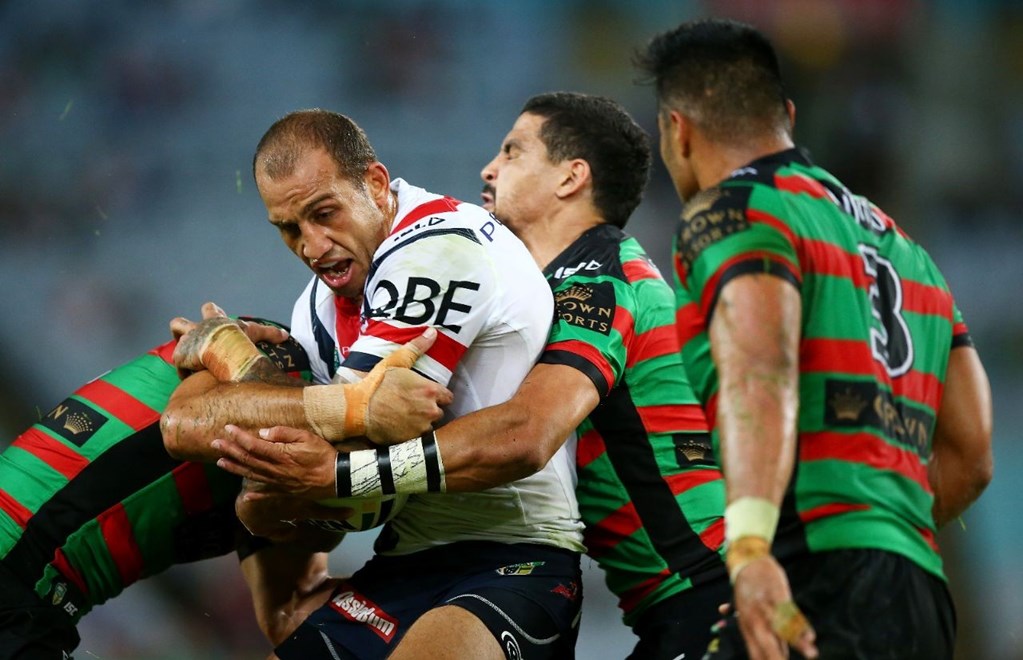 Competition - NRLRound - Round 06Teams â Rabbitohs v RoostersDate â 8th of April 2016Venue â ANZ Stadium, SydneyPhotographer â Mark NolanDescription â