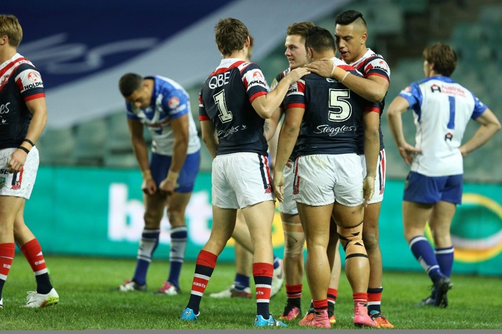 Compettion  - NYC Premiership.Teams - Roosters v Bulldogs.Venue -  Allianz Stadium Sydney.Date - Thurstday 30th of June 2016.Digital Image Grant Trouville Â© NRL Photos.