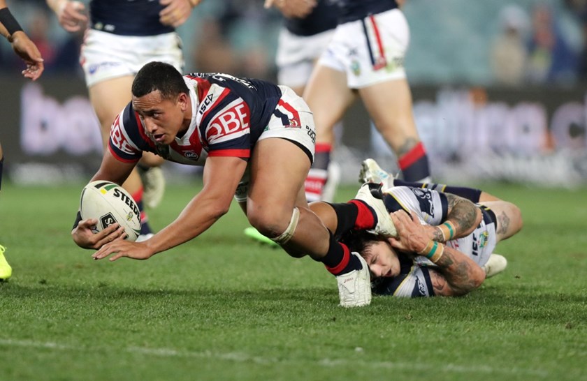 [
  "Round 21 NRL game between the Sydney Roosters and the North Queensland Cowboys at Allianz Stadium,Moore Park . Picture: Gregg Porteous"
]