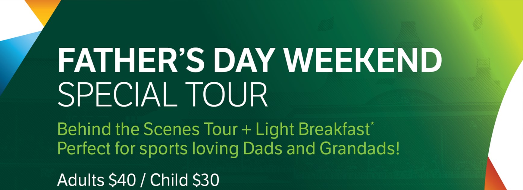 Fathers Day Weekend SCG Tour