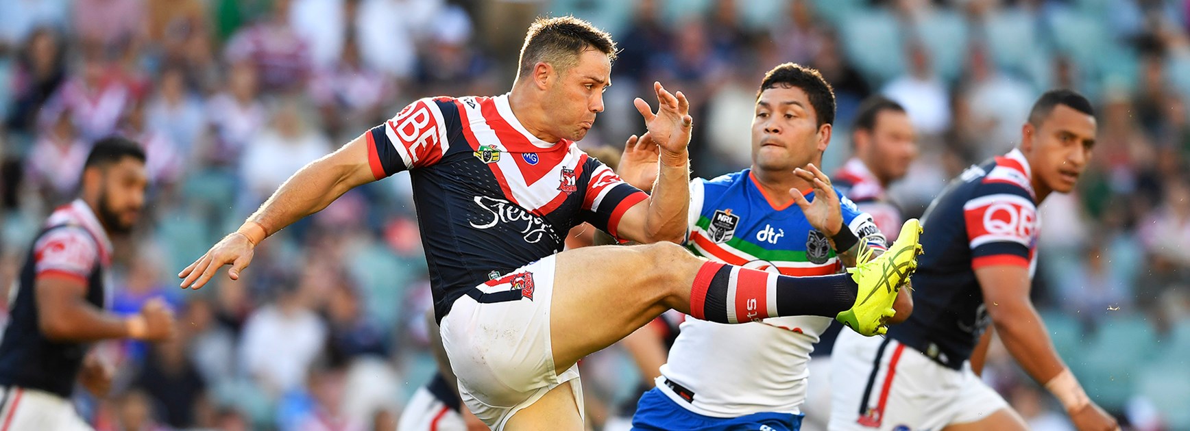 No Johnson, no worries as Warriors stun Roosters