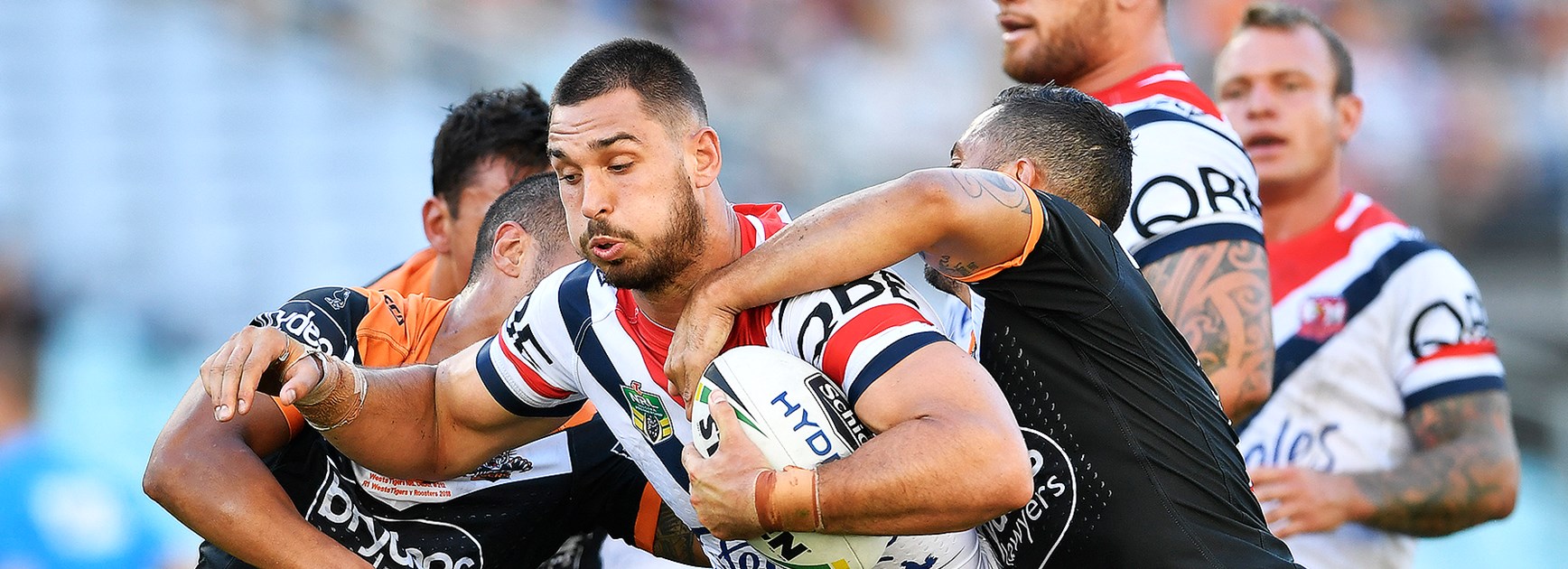 Benji's Tigers stun Tedesco's Roosters in ANZ thriller