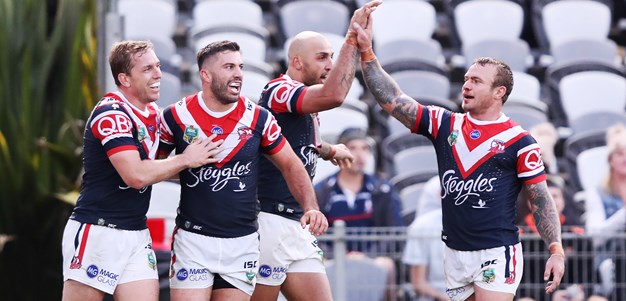 Second-half blitz sees Roosters overcome Titans