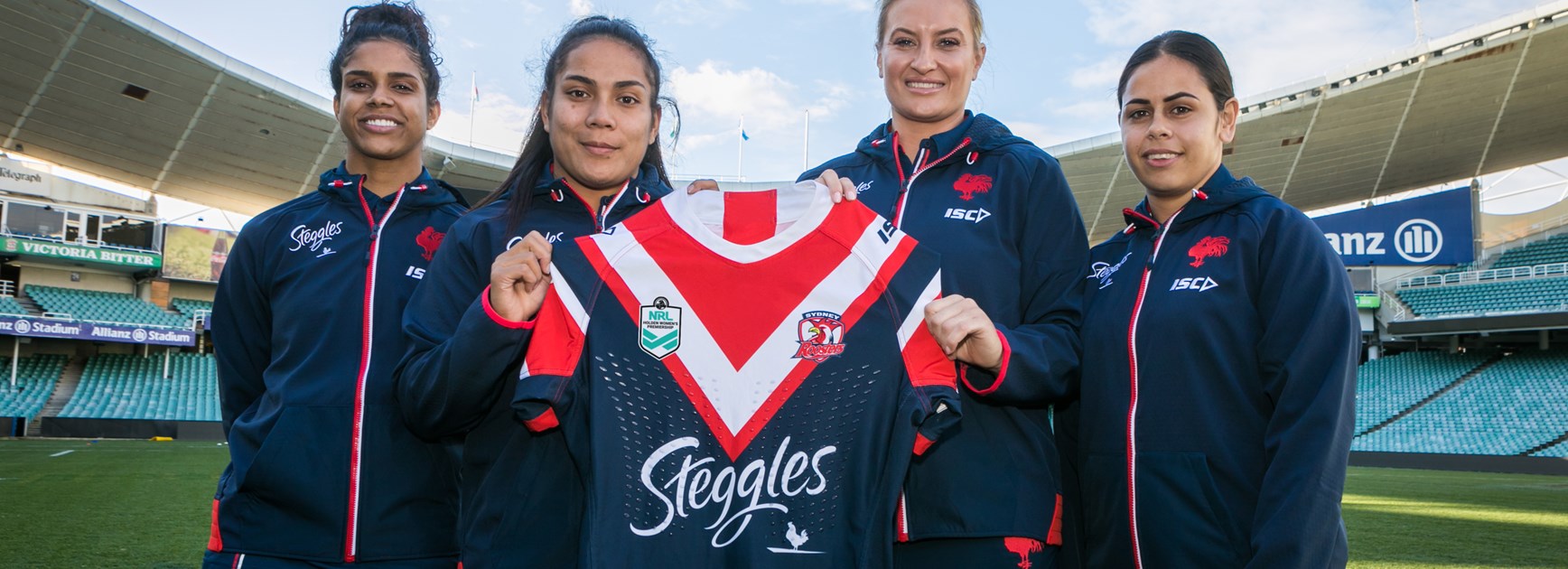 Steggles sign as Major Partner of Sydney Roosters NRL Women’s Team