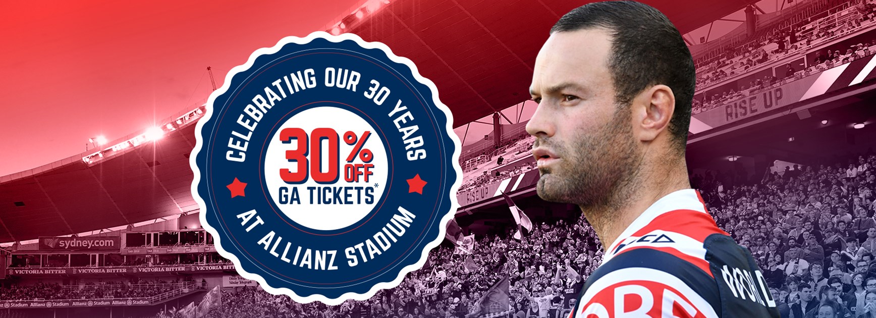 30% Off GA Tickets Until Midnight Tonight!