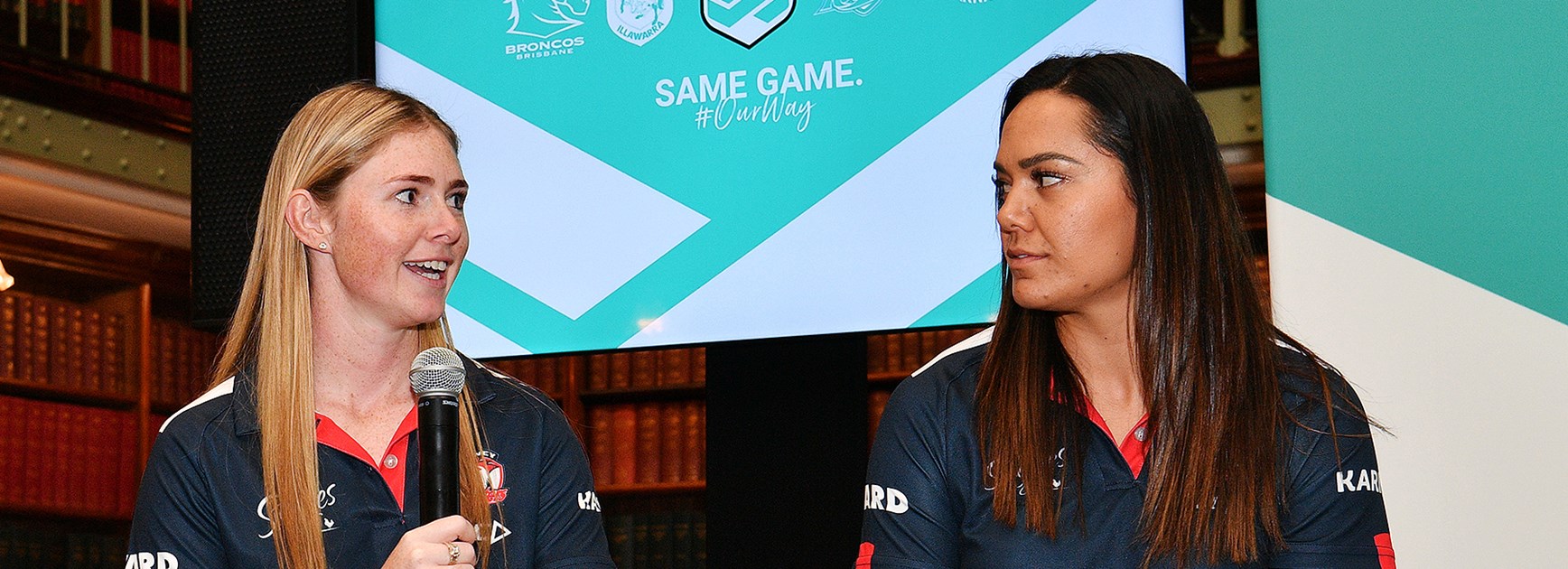 Roosters women find sense of belonging with support from big names