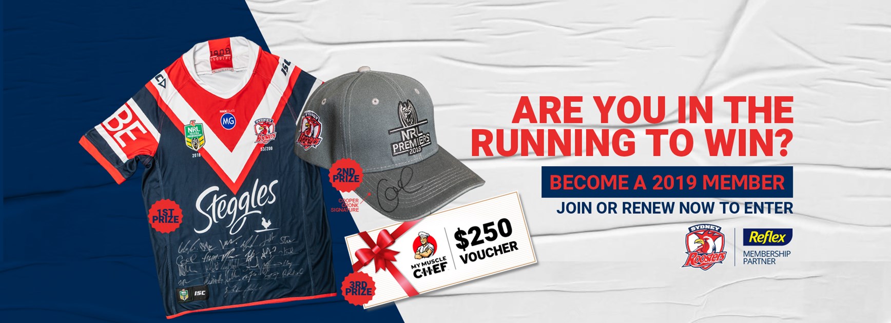 Win a Signed 2018 Home Jersey