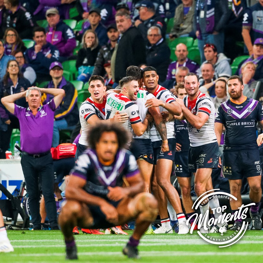 The Roosters stun the Melbourne Storm!
