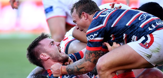 Roosters hold off Dragons to claim Anzac Cup