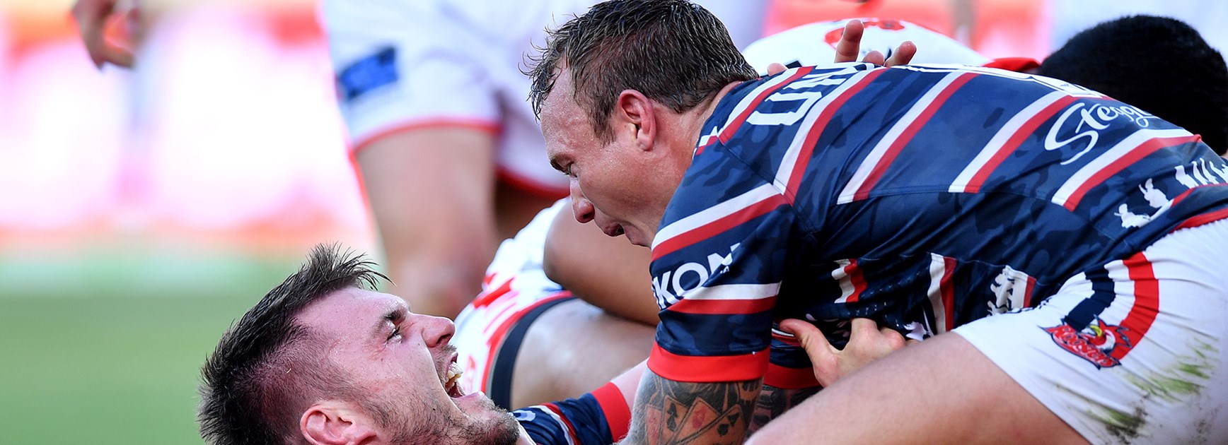 Roosters' unsung leaders star in Anzac epic
