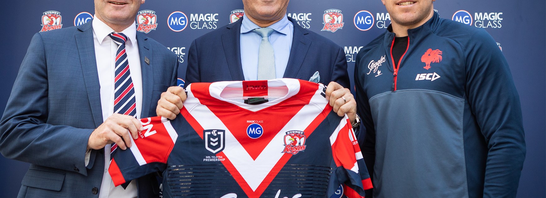 Roosters extend partnership with Magic Glass