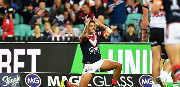 Magic Mitchell inspires Roosters to big win over Tigers