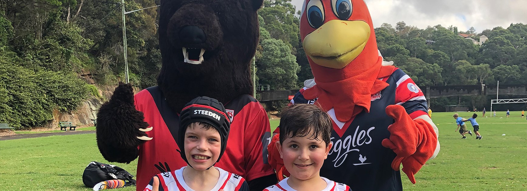Roosters and Bears Hold Holiday Camp