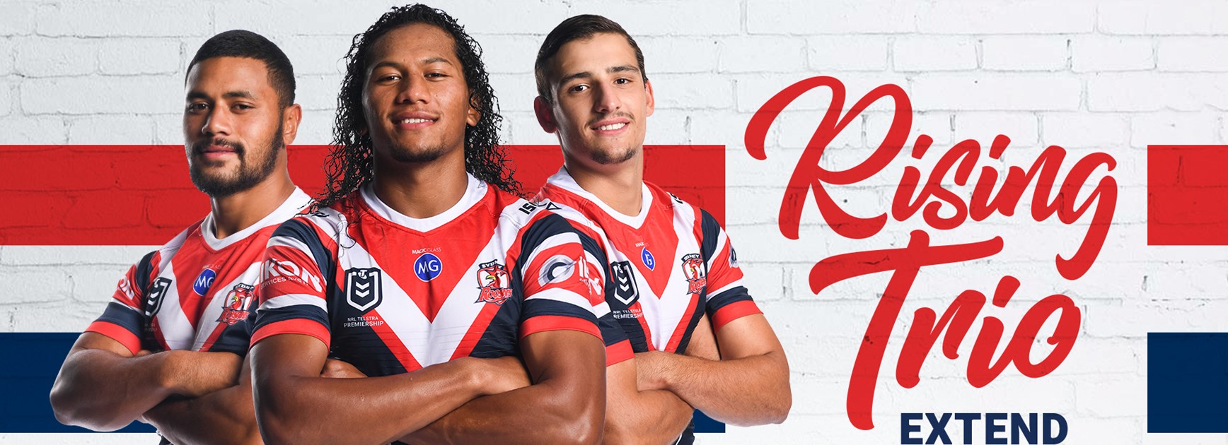Roosters re-sign up-and-coming trio