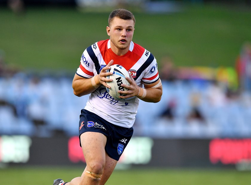 Luca Moretti is leading the Roosters in offloads this season.