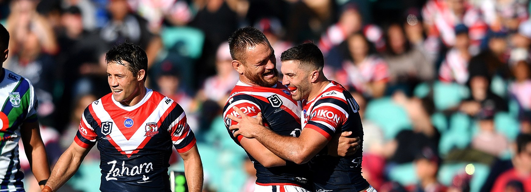 Roosters rarely troubled as they put Warriors to the sword
