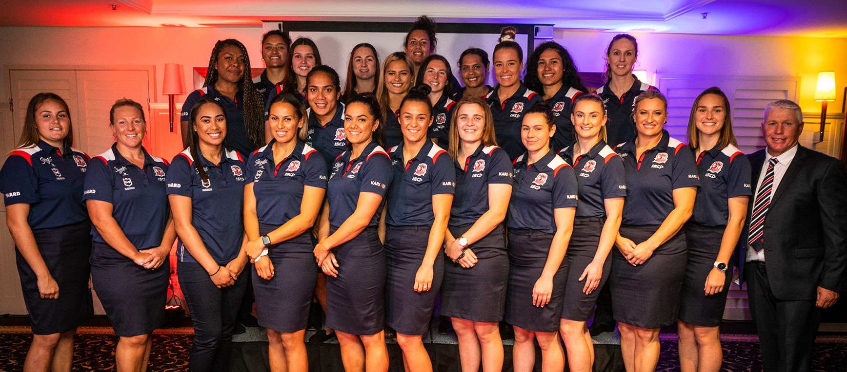 Roosters NRLW Launch Night