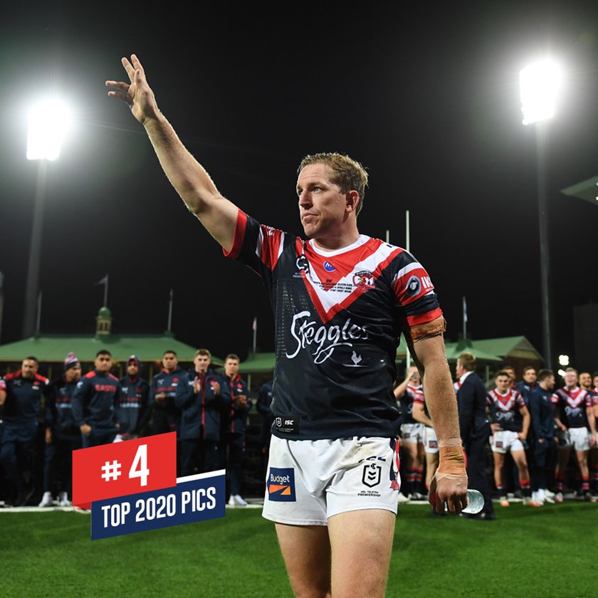 The Roosters community salutes Aubo, who becomes the most capped Rooster of all time.