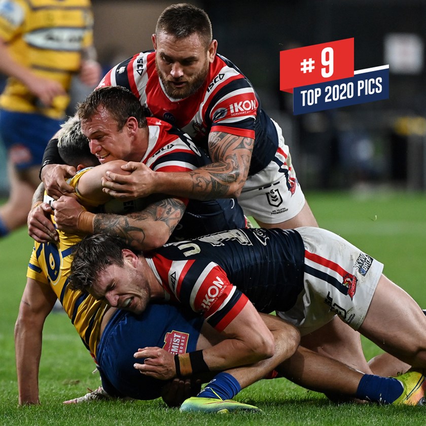 The Roosters put the clamps on the Eels in round 6.