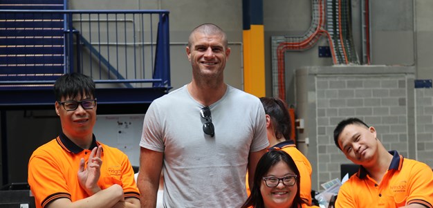 Matt King strengthens ties with Windgap Foundation