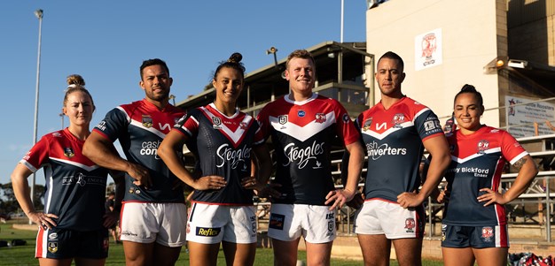 Roosters Unite In Fremantle