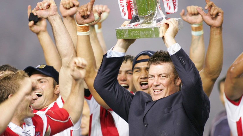 Daniel Anderson coached St Helens to a Super League championship during his time at the club.