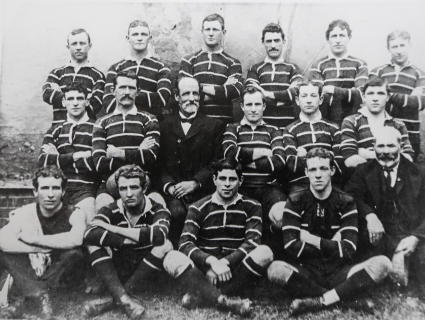 Easts 1908 team photo.