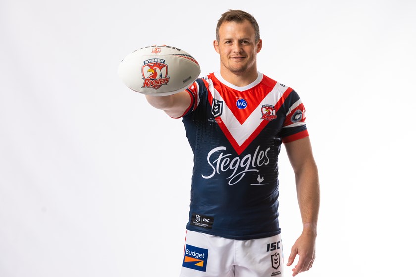 Josh Morris's first time in the Tricolours pre-lockdown at Roosters HQ.