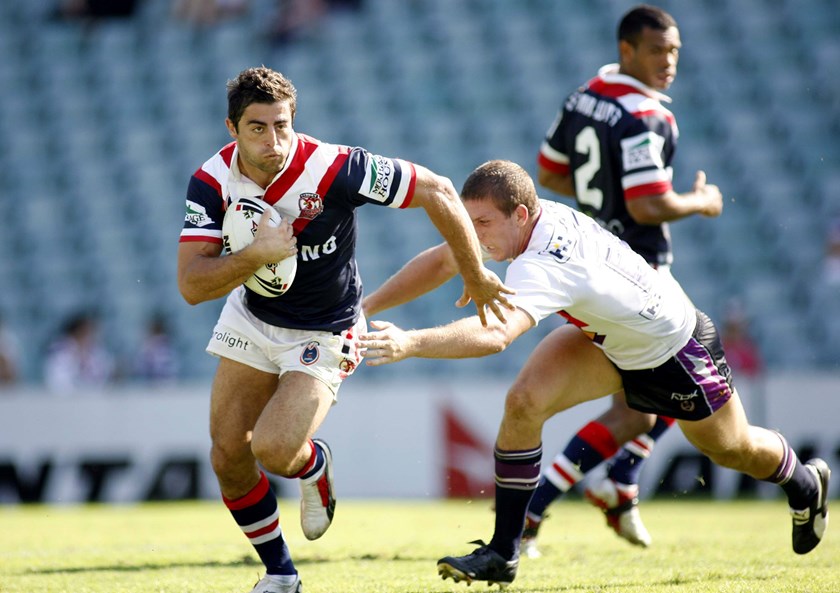Anthony Minichiello against the Storm in 2006.