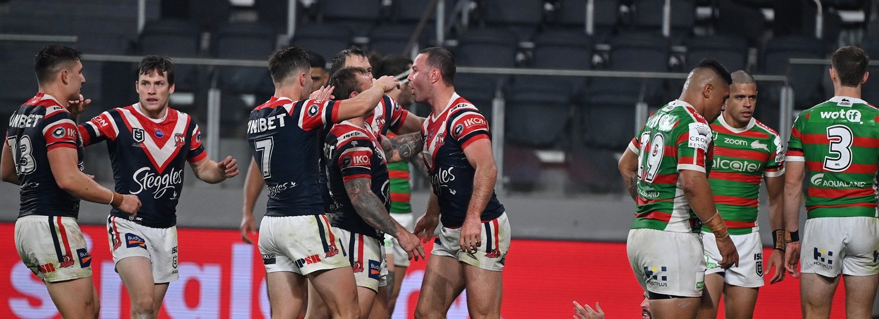 Tedesco stamps class as Roosters open their account in style