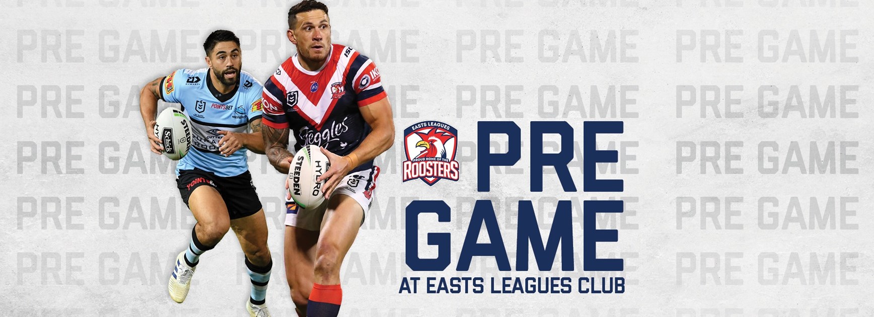 Pre-Game at Easts Leagues Club