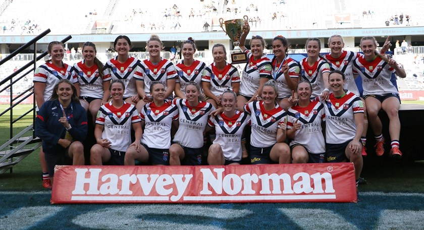 The Central Coast Roosters won the Harvey Norman Women's Premiership in 2020