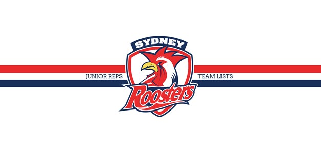 Junior Rep Round 1 Team Lists
