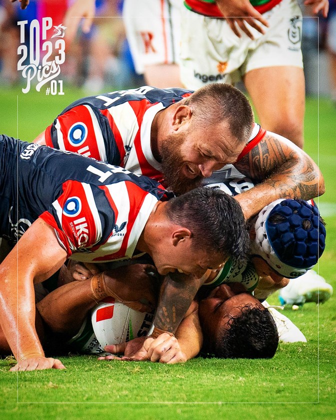 Here it is, your favourite pic of the year! How good is footy? How good is our rivalry? Can't wait for it to be back!